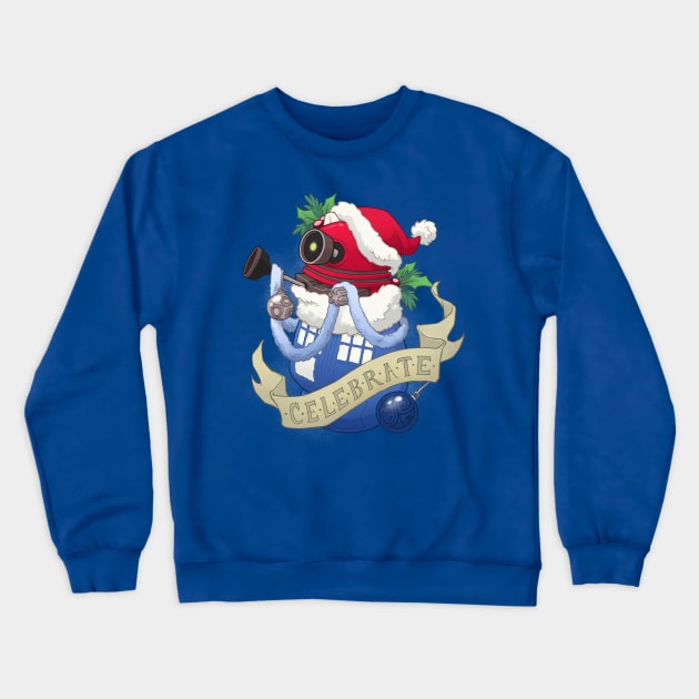 Stocking Stuffers: Celebrate Crewneck Sweatshirt by Dooomcat